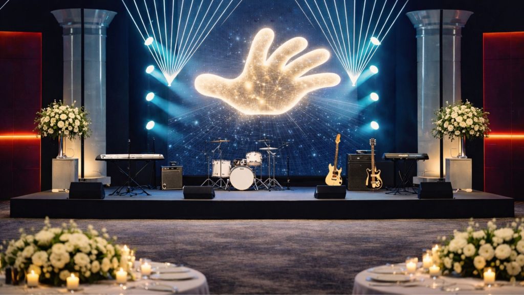 Projection 3D sur écran LED pour événement corporate, professionnel et privé